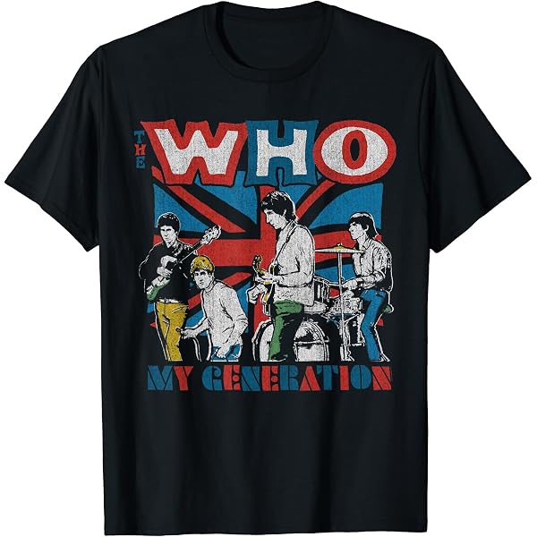 Amazon | ザ・フー公式ジャパンアート73 Tシャツ | Tシャツ